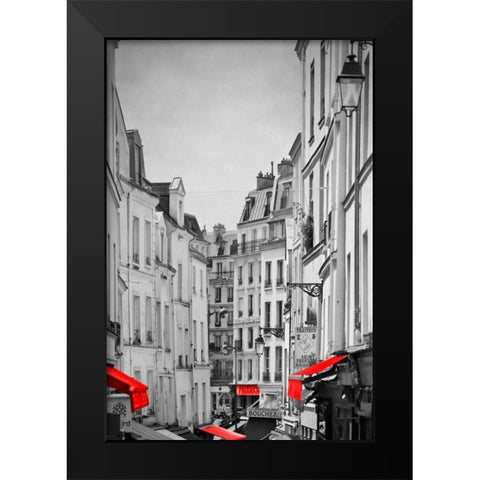 Between The Mouftard 2 Black Modern Wood Framed Art Print by Telik, Tracey