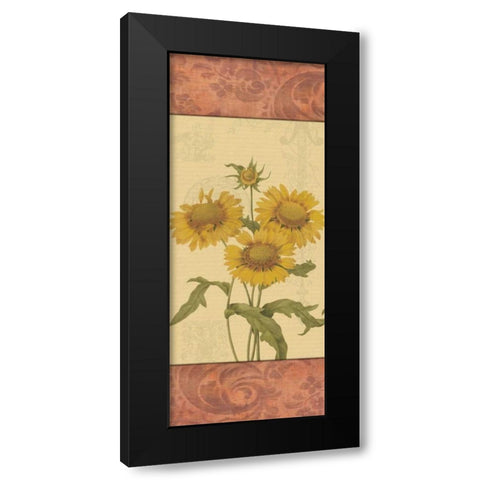 Utica Black Modern Wood Framed Art Print with Double Matting by Pazan, Tony