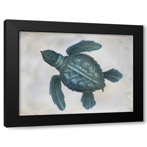Mr. Tutel Black Modern Wood Framed Art Print by Pazan, Tony