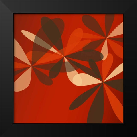 Spice Tone Black Modern Wood Framed Art Print by Pazan, Tony