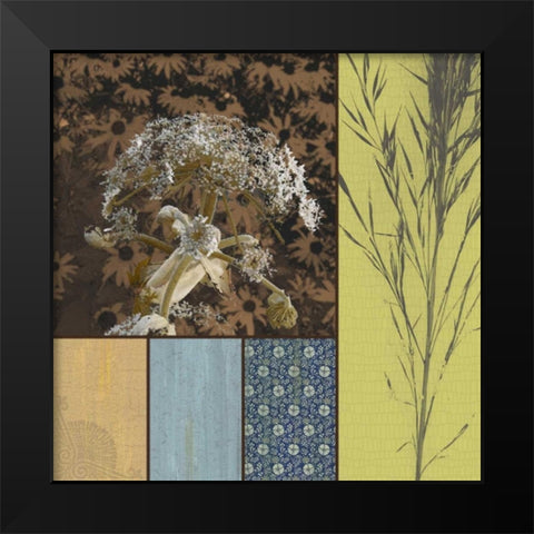 Morning Dew 1 Black Modern Wood Framed Art Print by Pazan, Tony