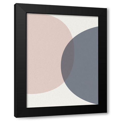 Mid Century Soft Luxe 3 Black Modern Wood Framed Art Print by Urban Epiphany