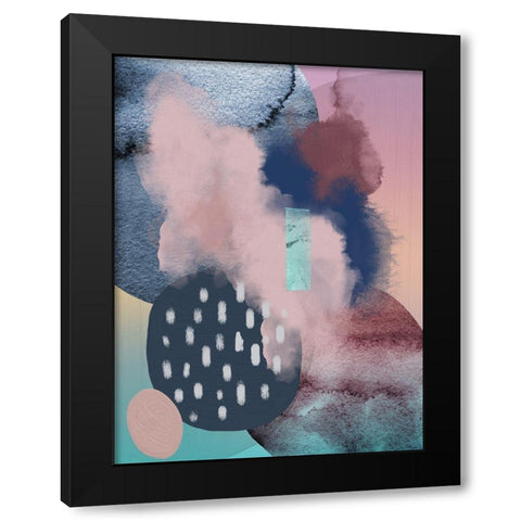 Florating Black Modern Wood Framed Art Print with Double Matting by Urban Epiphany