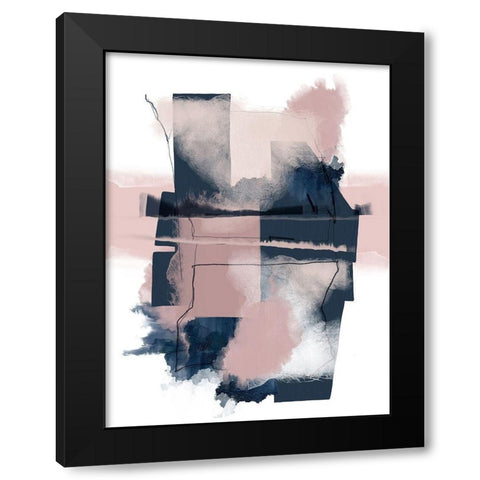 Juxtaposed Reality 1 Black Modern Wood Framed Art Print with Double Matting by Urban Epiphany