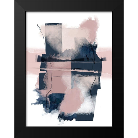 Juxtaposed Reality 1 Black Modern Wood Framed Art Print by Urban Epiphany