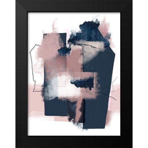Juxtaposed Reality 2 Black Modern Wood Framed Art Print by Urban Epiphany