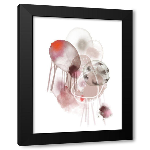 New Friendship Black Modern Wood Framed Art Print with Double Matting by Urban Epiphany
