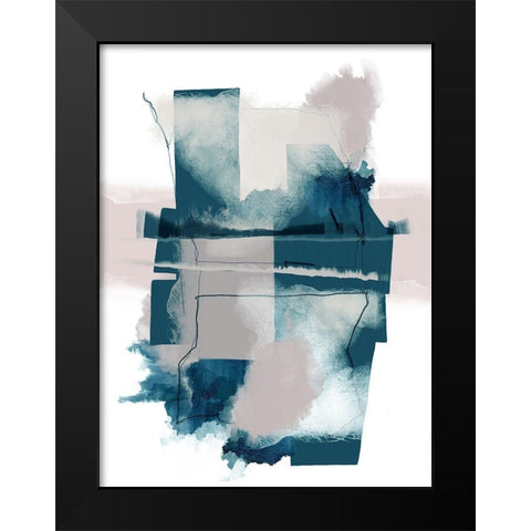 Juxtaposed Reality 1 Black Modern Wood Framed Art Print by Urban Epiphany