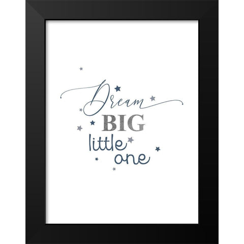 Grey Mountains 2 Black Modern Wood Framed Art Print by Urban Epiphany