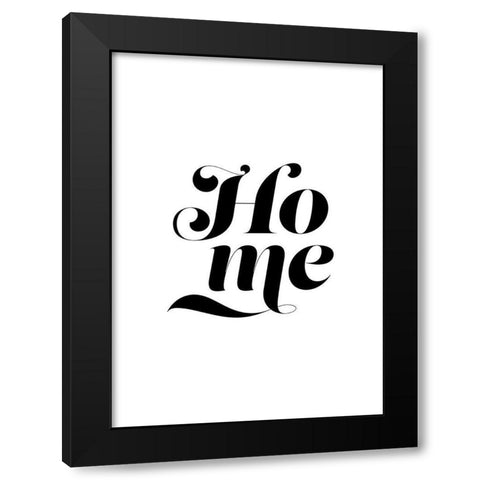 Home Black Modern Wood Framed Art Print with Double Matting by Urban Epiphany