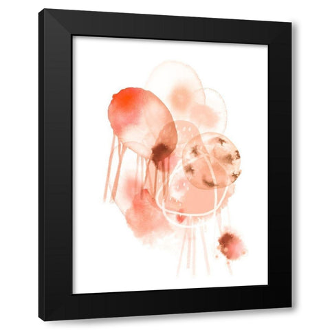 Warm Friendship Black Modern Wood Framed Art Print with Double Matting by Urban Epiphany