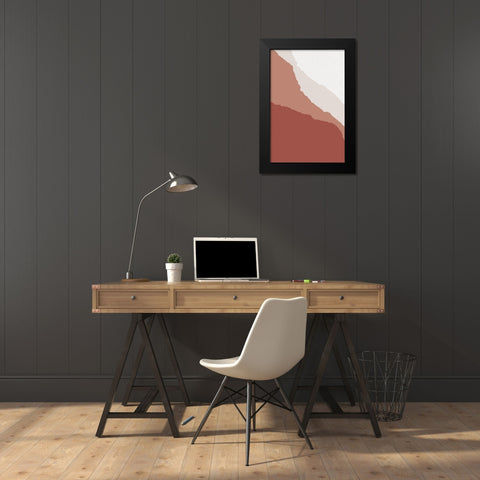Canyon Views 1 Black Modern Wood Framed Art Print by Urban Epiphany