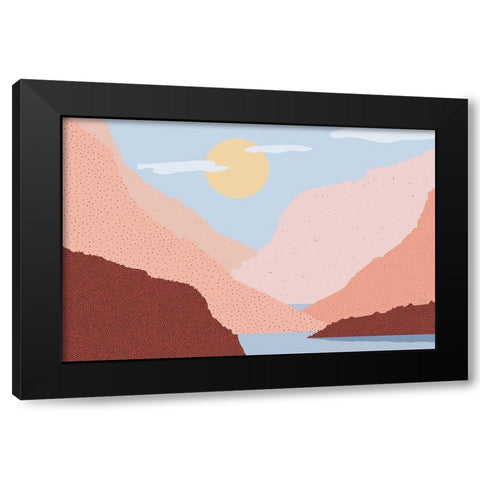 Canyon Views 5 Black Modern Wood Framed Art Print with Double Matting by Urban Epiphany