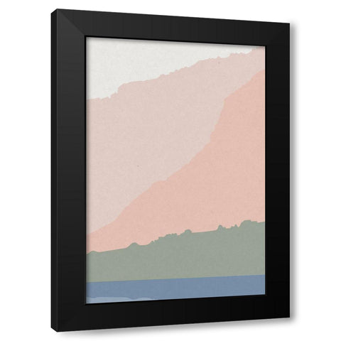 Canyon Horizons 3 Black Modern Wood Framed Art Print with Double Matting by Urban Epiphany