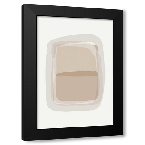 Simple Black Modern Wood Framed Art Print with Double Matting by Urban Epiphany