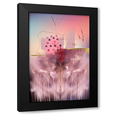 Analysis of Life 2 Black Modern Wood Framed Art Print with Double Matting by Urban Epiphany