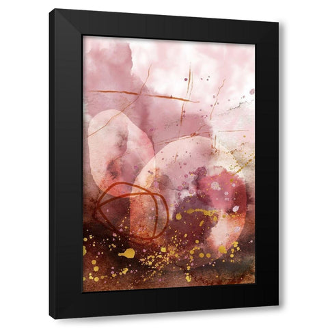 Deep Insights Black Modern Wood Framed Art Print by Urban Epiphany