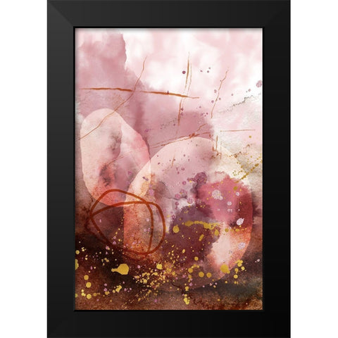 Deep Insights Black Modern Wood Framed Art Print by Urban Epiphany