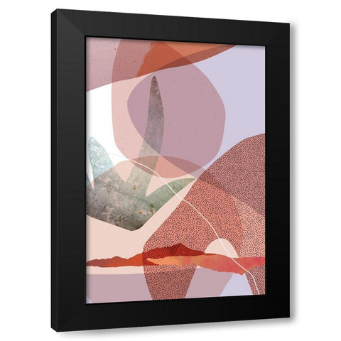 Dusty Desert 5 Black Modern Wood Framed Art Print with Double Matting by Urban Epiphany