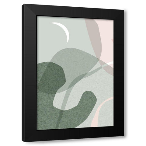 Dusty Desert 9 Black Modern Wood Framed Art Print with Double Matting by Urban Epiphany