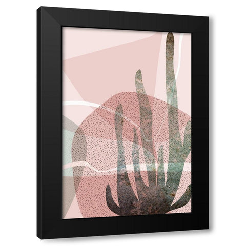 Dusty Desert 10 Black Modern Wood Framed Art Print by Urban Epiphany