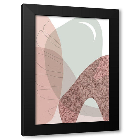 Dusty Desert 11 Black Modern Wood Framed Art Print by Urban Epiphany