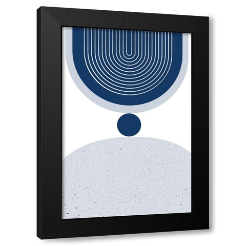 Mid Century Elegance 1 Black Modern Wood Framed Art Print by Urban Epiphany