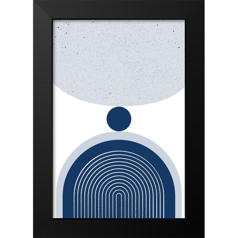 Mid Century Elegance 3 Black Modern Wood Framed Art Print by Urban Epiphany