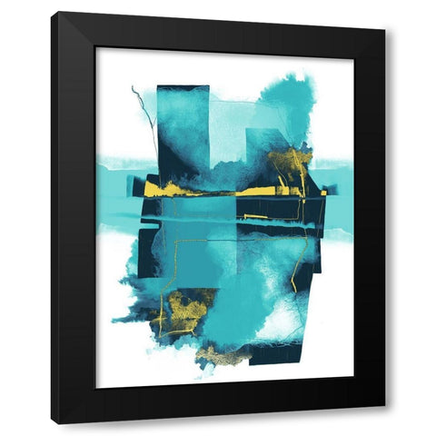 Juxtaposed Fantasy 1 Black Modern Wood Framed Art Print with Double Matting by Urban Epiphany