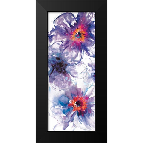 Morning Glory Black Modern Wood Framed Art Print by Brown, Victoria
