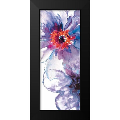 Morning Bloom Black Modern Wood Framed Art Print by Brown, Victoria