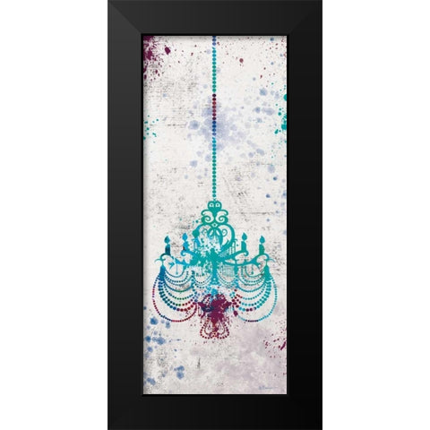 Multicolor 2 Black Modern Wood Framed Art Print by Brown, Victoria