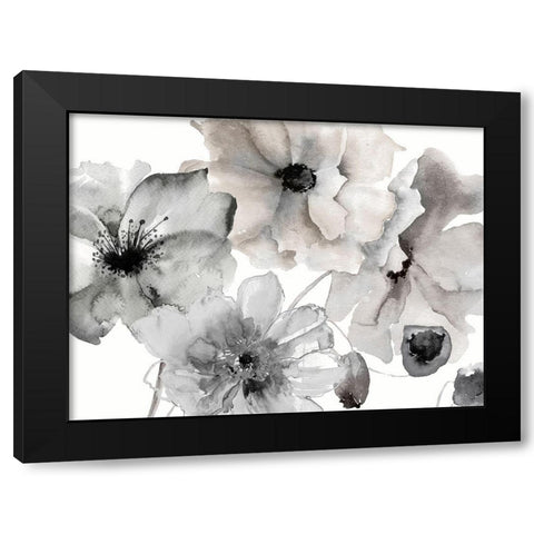 Earthly Toned Black Modern Wood Framed Art Print with Double Matting by Brown, Victoria