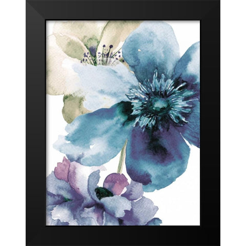 Blooming Sky Black Modern Wood Framed Art Print by Brown, Victoria
