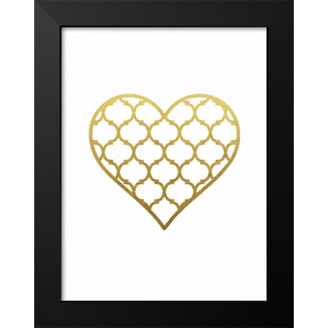 SOHO Loft 1 Black Modern Wood Framed Art Print by Brown,Victoria