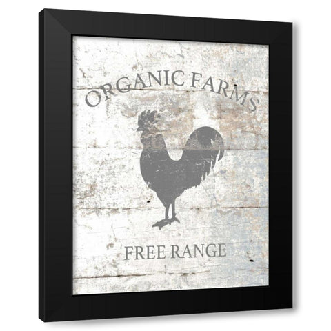 Organic Farm Black Modern Wood Framed Art Print with Double Matting by Brown, Victoria