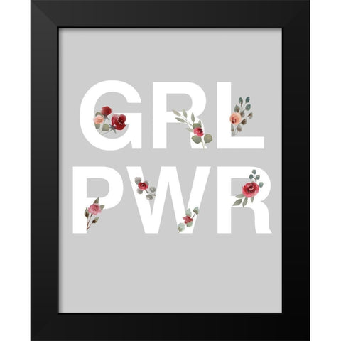 Femme 2 Black Modern Wood Framed Art Print by Brown, Victoria