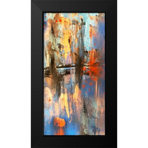 Console 1 Black Modern Wood Framed Art Print by Brown,Victoria