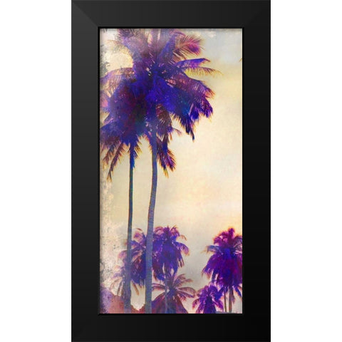 Thailand Palms 2 Black Modern Wood Framed Art Print by Brown, Victoria
