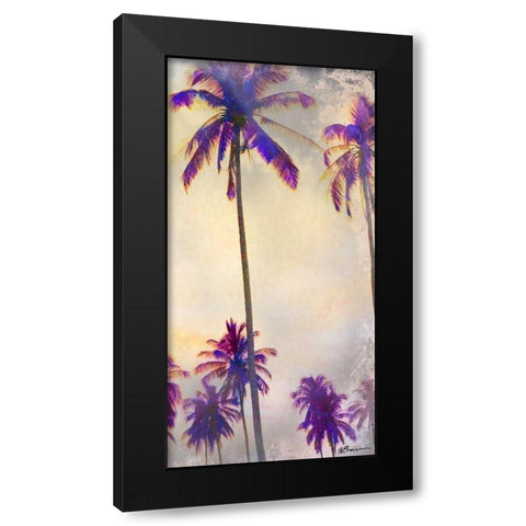 Thailand Palms 3 Black Modern Wood Framed Art Print by Brown, Victoria