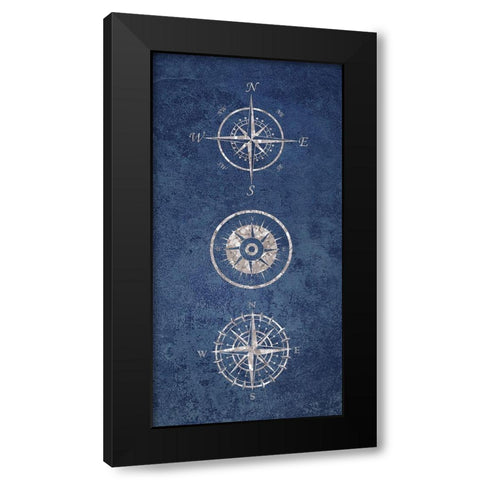 Lead The Coast 1 Black Modern Wood Framed Art Print by Brown, Victoria