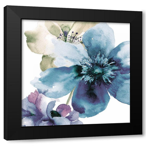 Aromatic Botanics Black Modern Wood Framed Art Print by Brown, Victoria
