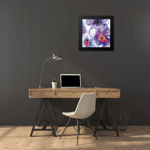 Infusion 3 Black Modern Wood Framed Art Print by Brown, Victoria