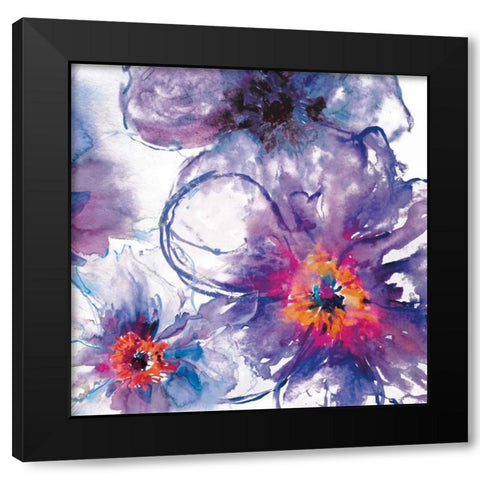 Infusion 3 Black Modern Wood Framed Art Print by Brown, Victoria