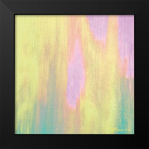 Cotton Candy 2 Black Modern Wood Framed Art Print by Brown, Victoria