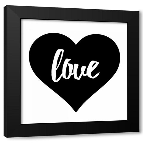 SOHO Loft 3 Black Modern Wood Framed Art Print by Brown,Victoria
