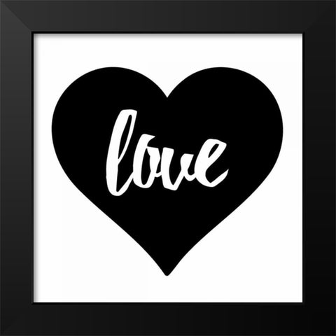 SOHO Loft 3 Black Modern Wood Framed Art Print by Brown,Victoria
