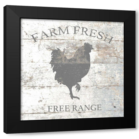 Farm House Fresh Black Modern Wood Framed Art Print by Brown,Victoria