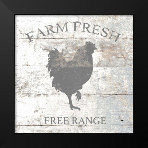 Farm House Fresh Black Modern Wood Framed Art Print by Brown,Victoria