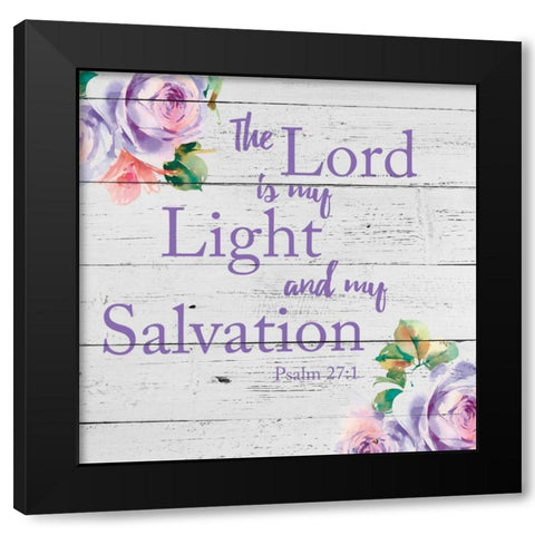 My Light Black Modern Wood Framed Art Print by Brown, Victoria